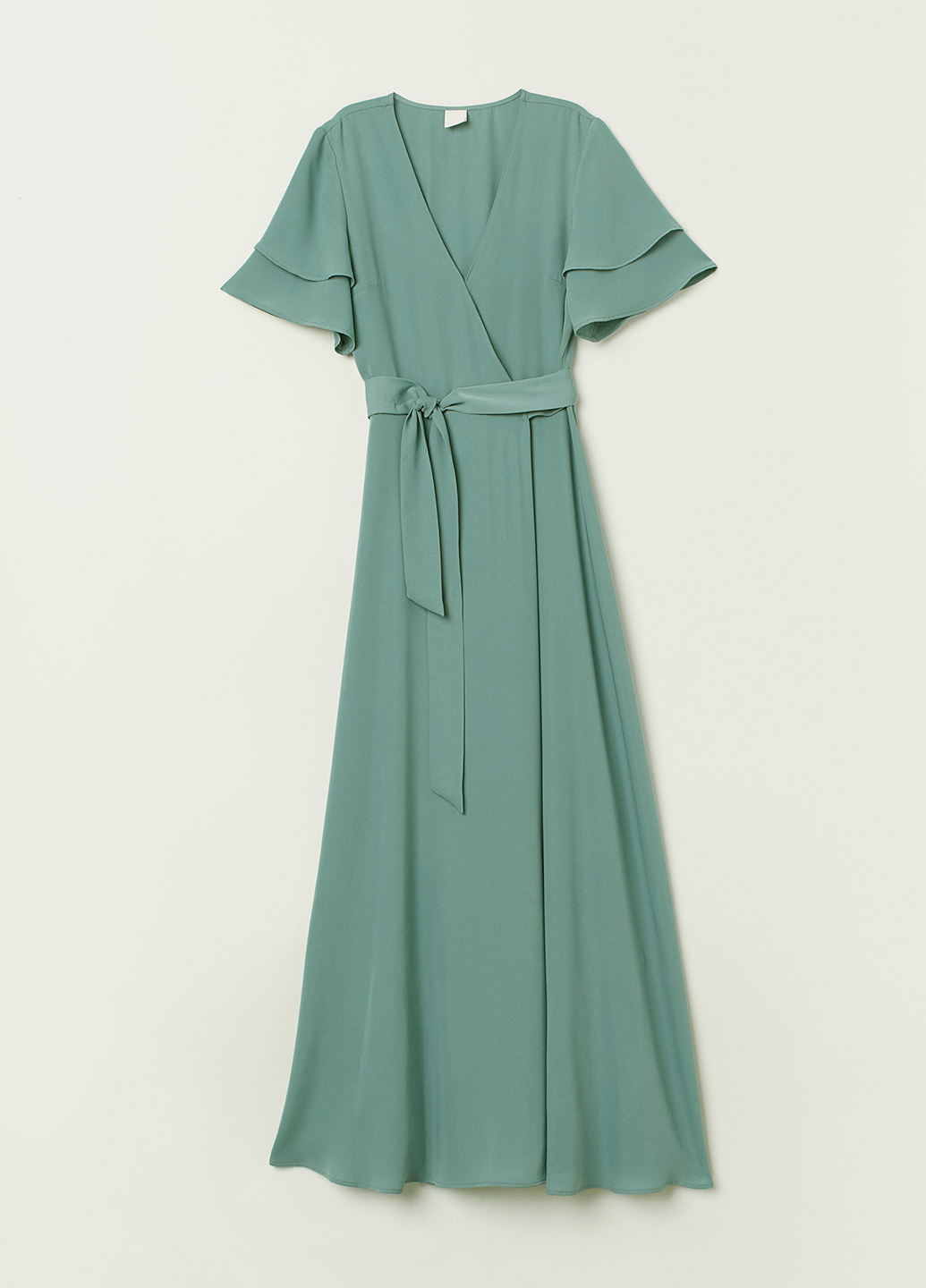 

Платье H&M 32 Серо-зеленый 0646676_сер_01