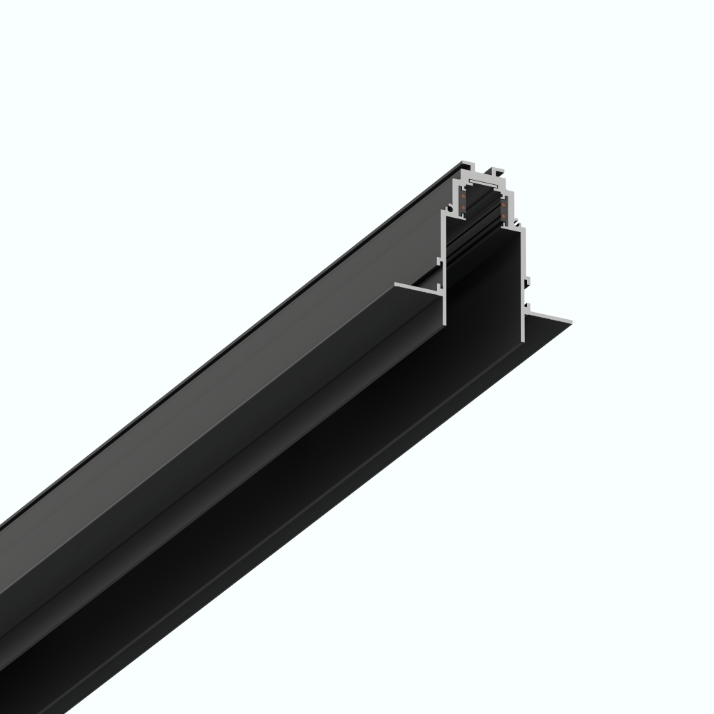 

Встраиваемый магнитный трек LiGHT HUB LH-35/R 2000 Черный