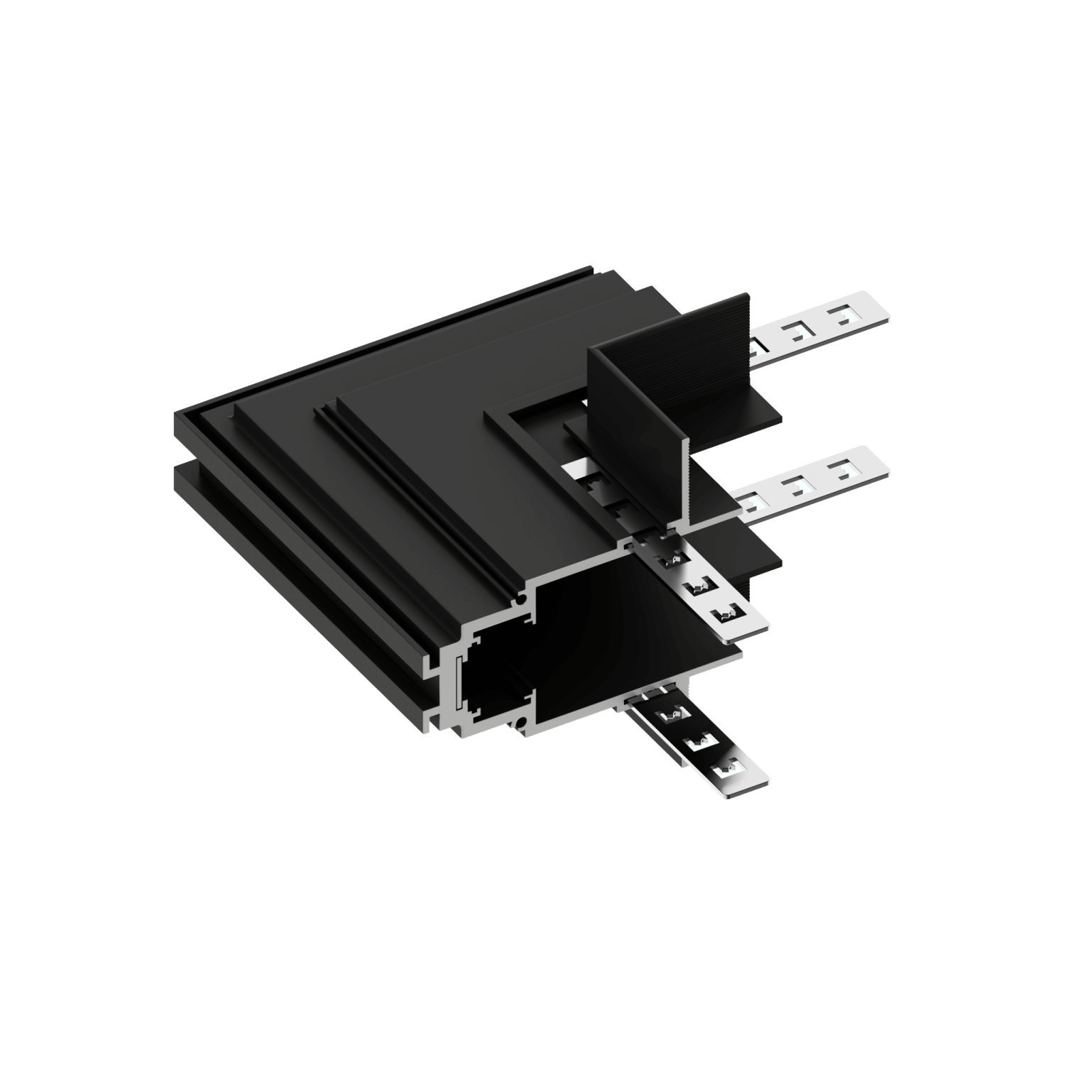 

Соединитель LiGHT HUB LH-CORNERSET-35R-IN Black