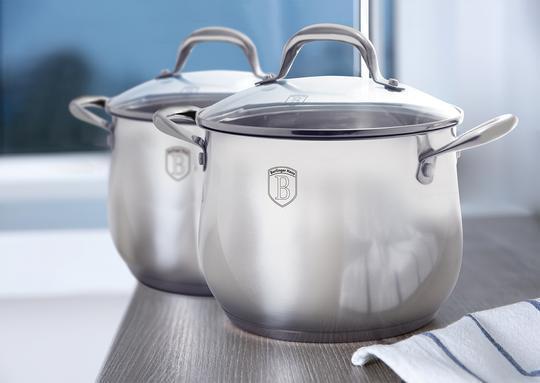 

Каструля 13,0 л Berlinger Haus Silver Belly