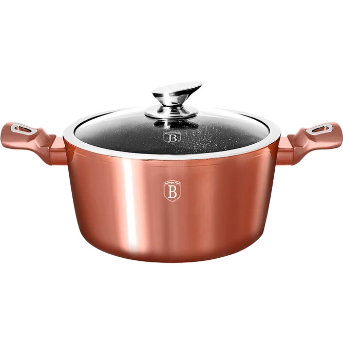 

Каструля 4,1 л Berlinger Haus Rosegold Metallic (1515N-BH)