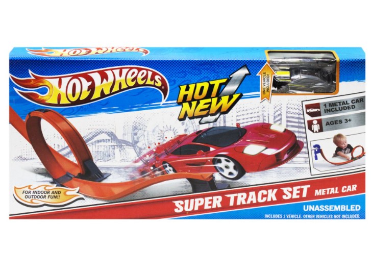 

Трек "Hot Wheels: Super Loop" взлёт машинки из мёртвой петли (Т882)