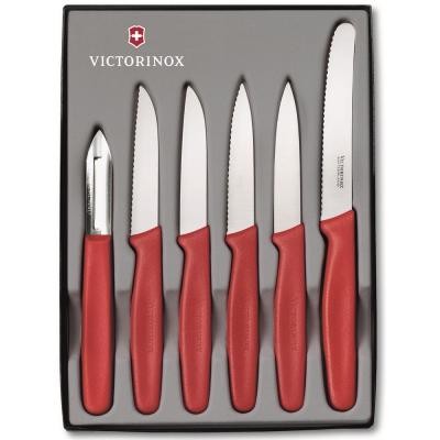 

Набор ножей Victorinox Standart из 6 предметов Красный (5.1111.6)