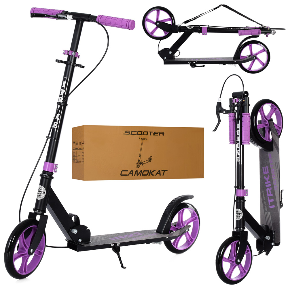 

Самокат iTrike SR 2-051-BV Black Violet (SR 2-051)