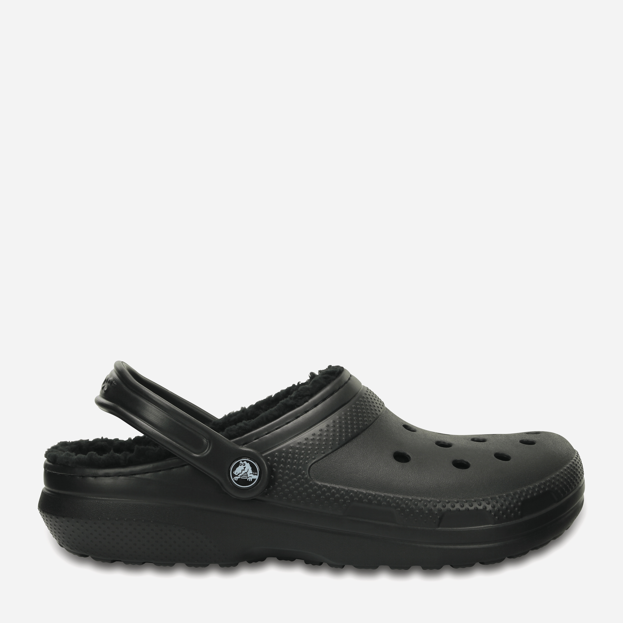 

Кроксы Crocs Classic Lined Clog 203591-060 38 (M6/W8) 24.6 см Black / Black