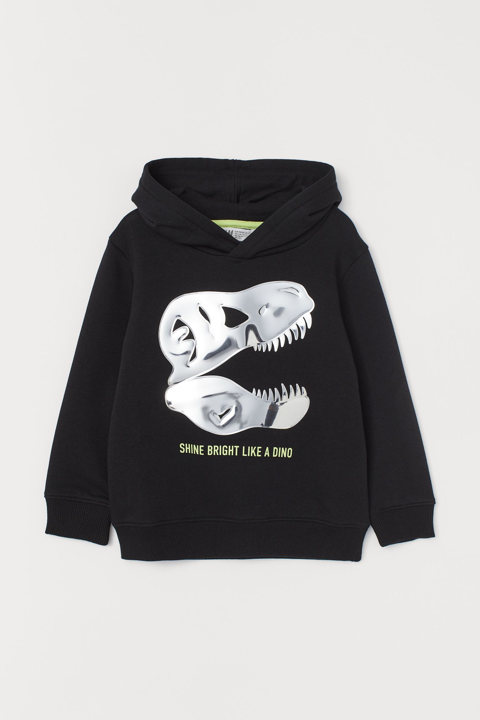 

Худи H&M 92см черный принт 25109101860