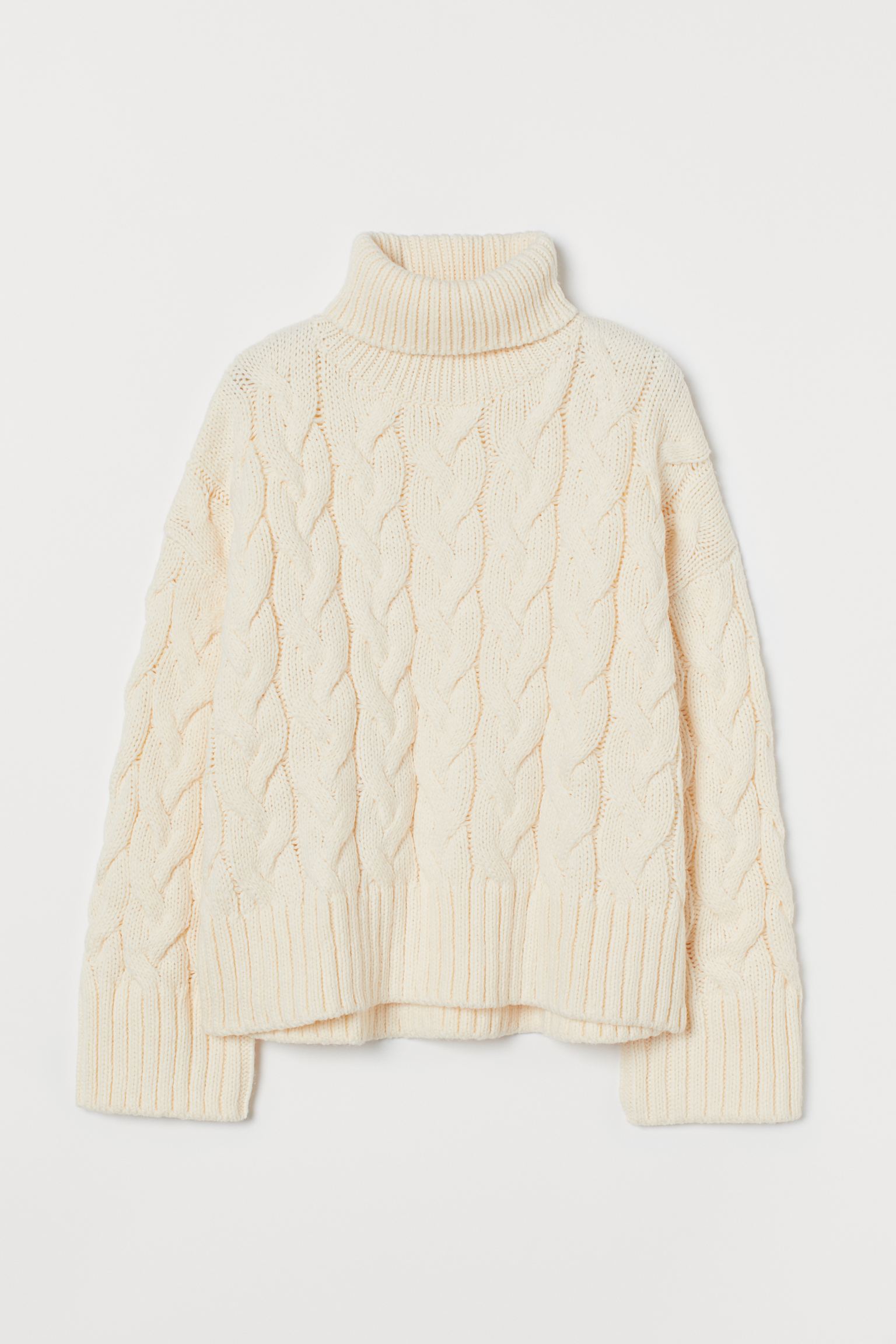 

Свитер H&M M кремовый 6089114452