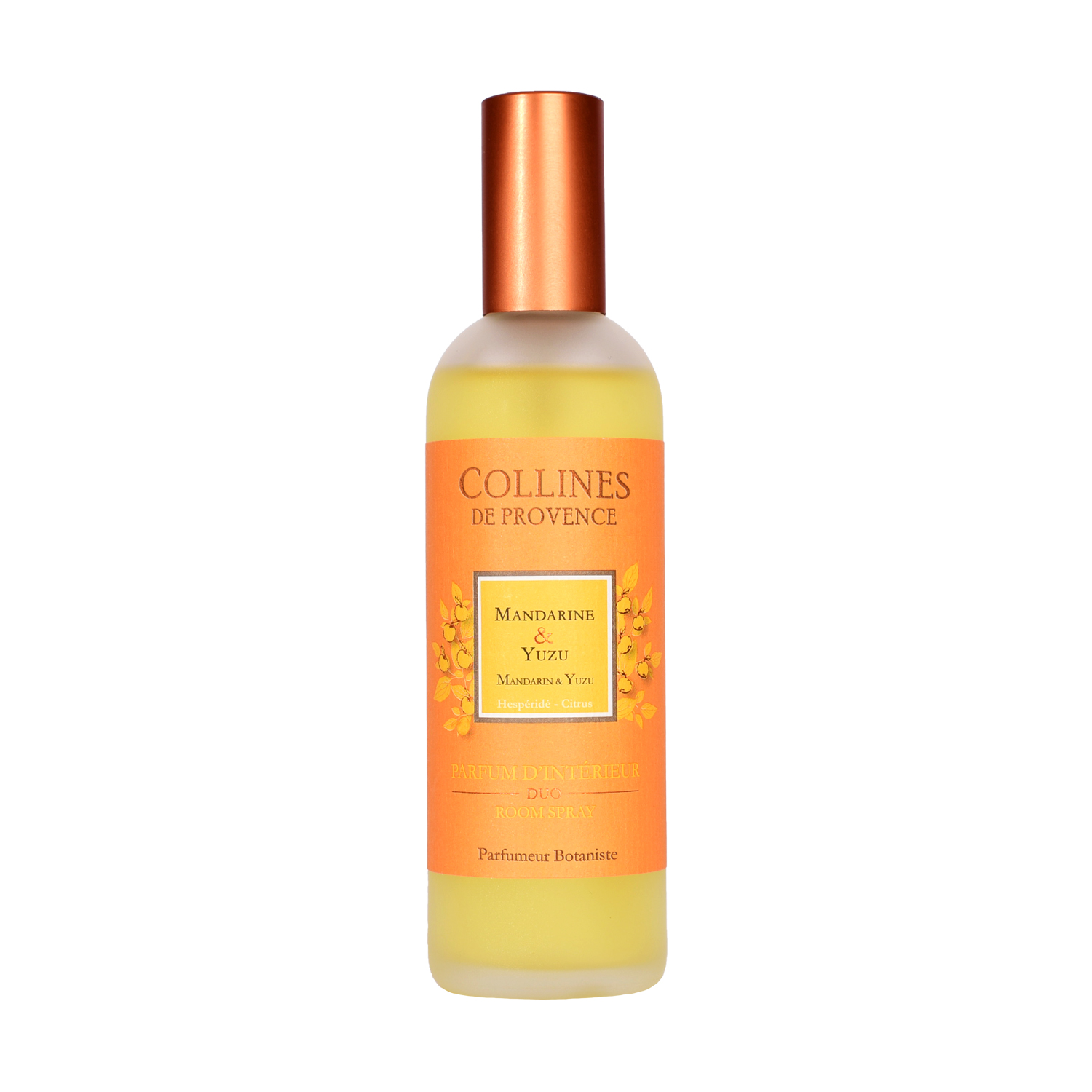 

Спрей для комнаты Collines de Provence Мандарин и Юдзу Duos Parfumé (Дуэт) 100мл