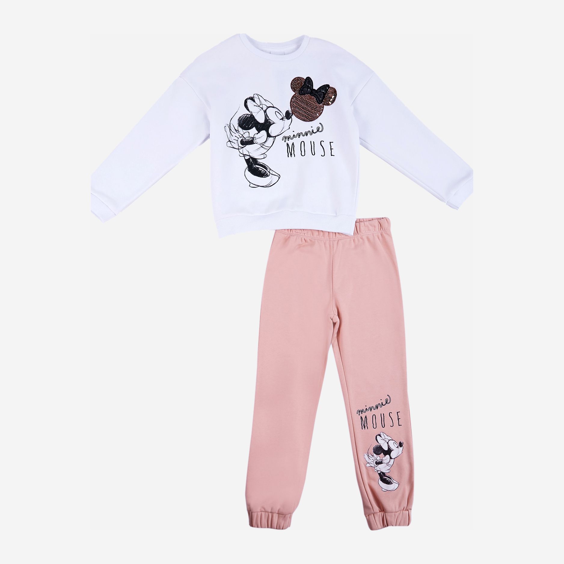 

Спортивный костюм Disney Minnie Mouse MN18402 122 см Бело-персиковый (8691109930361)