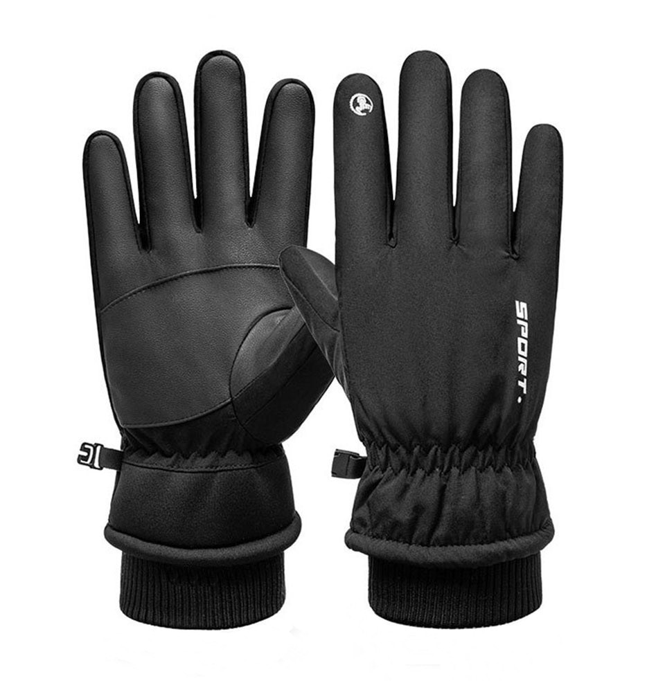 

Перчатки мужские BR-S Sport теплые зимние сенсорные черные р. XXL