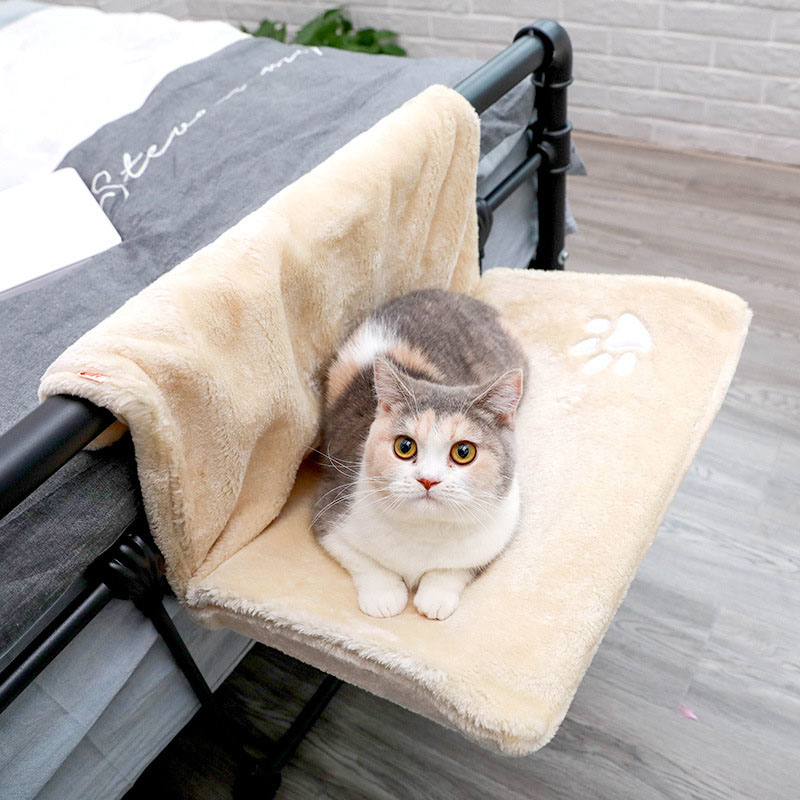 

Лежак подвесной на батарею для кошки Pets CW039 Beige 46*30*25 см