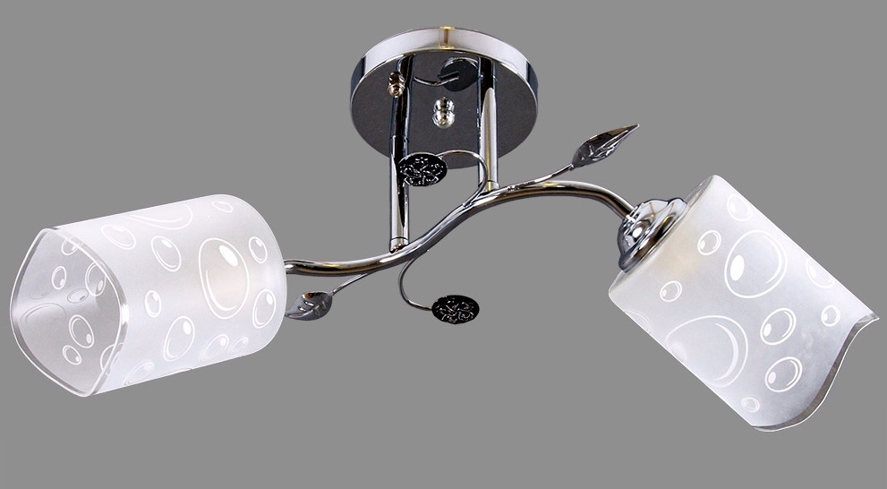 

Потолочная Люстра SVLIGHT двухламповая 6212/2A хром