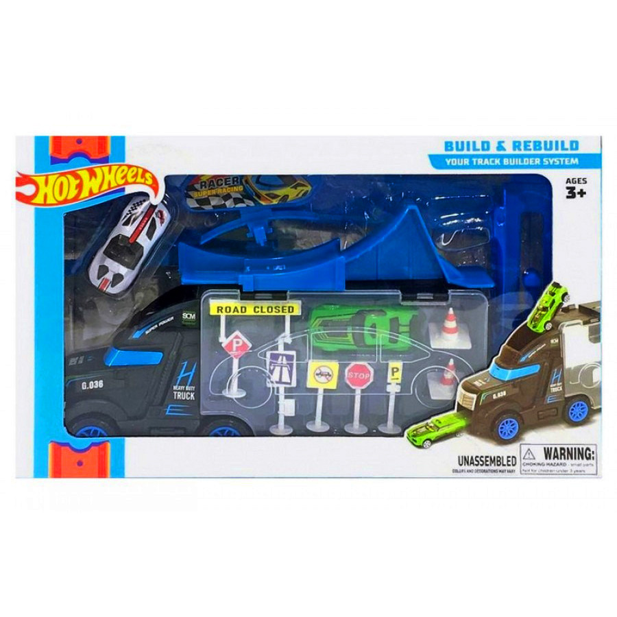 

Игровой набор "Трек Трейлер" QQ8839 Hot Wheel METR+