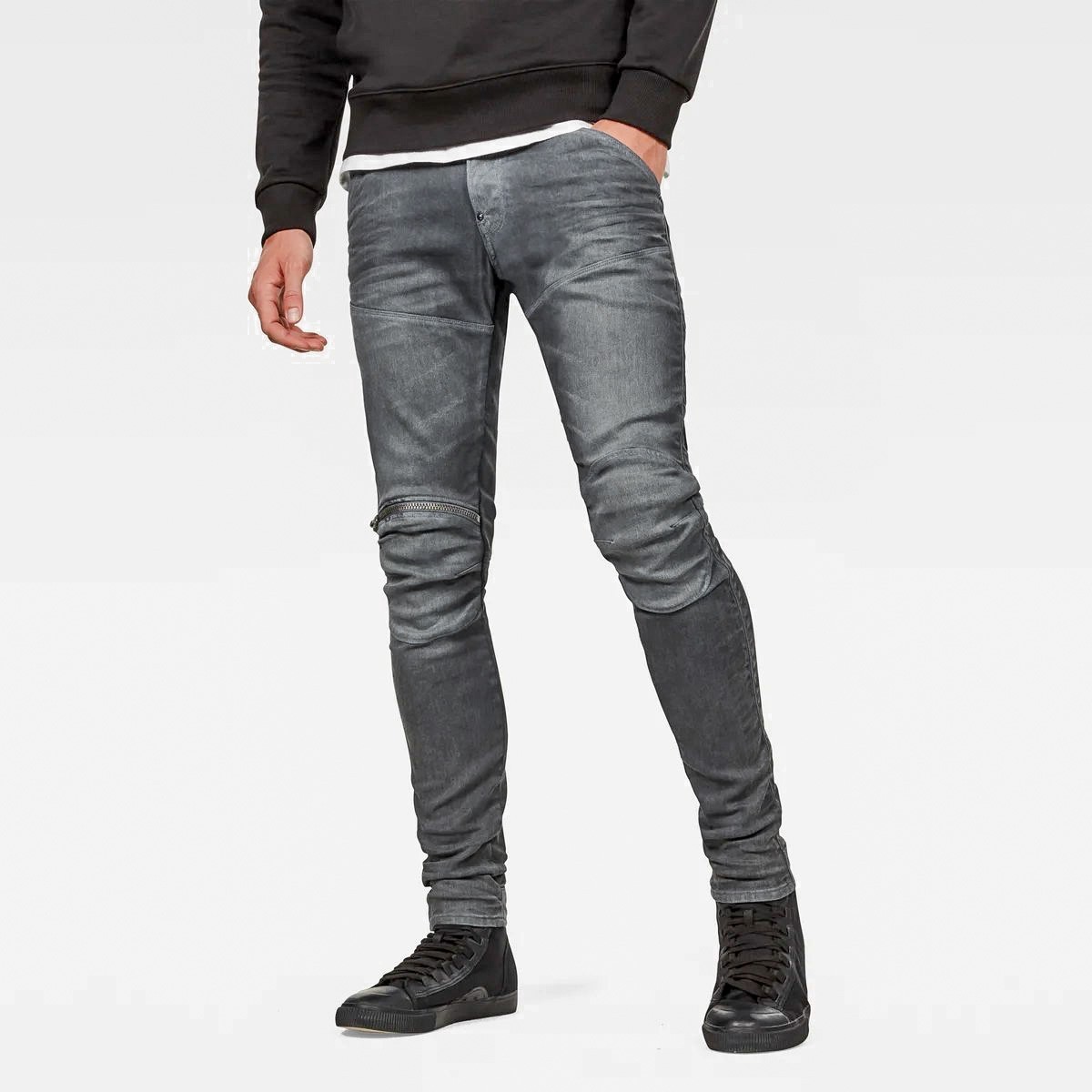 

Джинсы G-Star 5620 3d zip knee skinny jeans серого цвета с молнией Размер, Джинсы G-Star 5620 3d zip knee skinny jeans серого цвета с молнией Размер 36-31