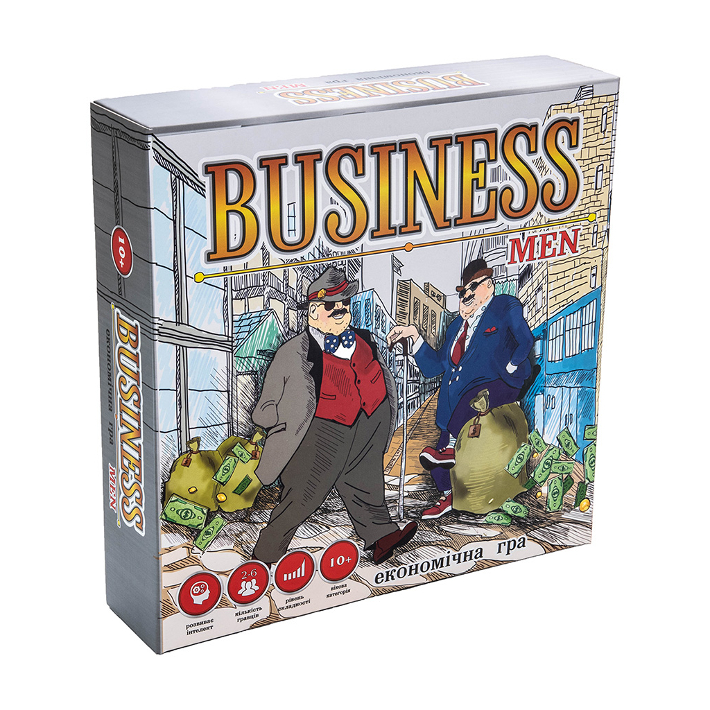 

Настольная игра Strateg BusinessMen укр. (30516)