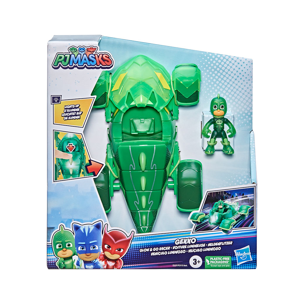 

Игровой набор PJ MASKS Герои в масках - Гоночный Геккомобиль с фигуркой (F2137)