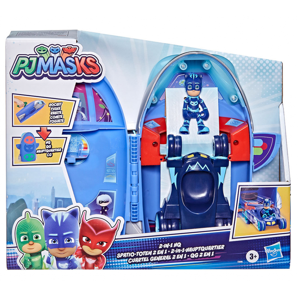 

Игровой набор PJ MASKS Герои в масках - Штаб-ракета 2-в-1 (F2098)