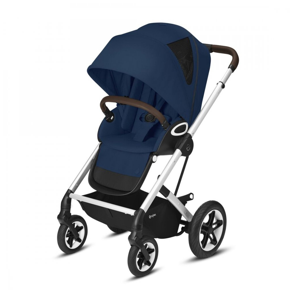 

Коляска Cybex Talos S Lux SLV Navy Blue navy blue с бампером (520001479)