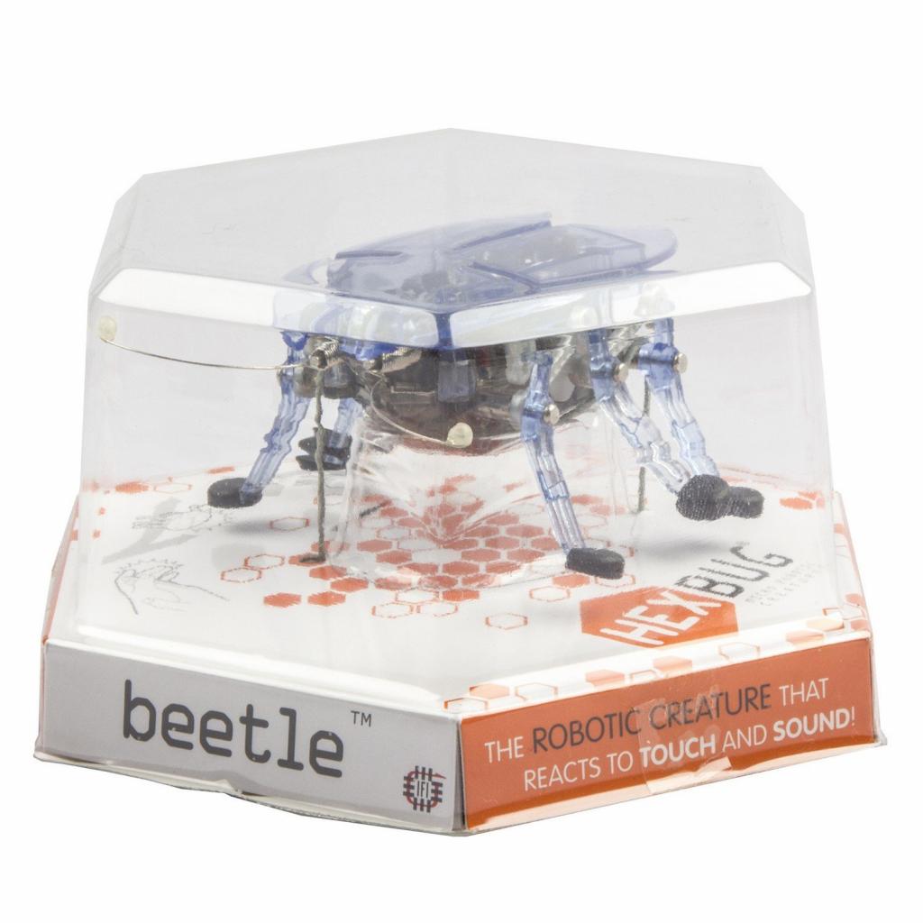 

Интерактивная игрушка Hexbug Нано-робот Beetle, синий (477-2865 blue)