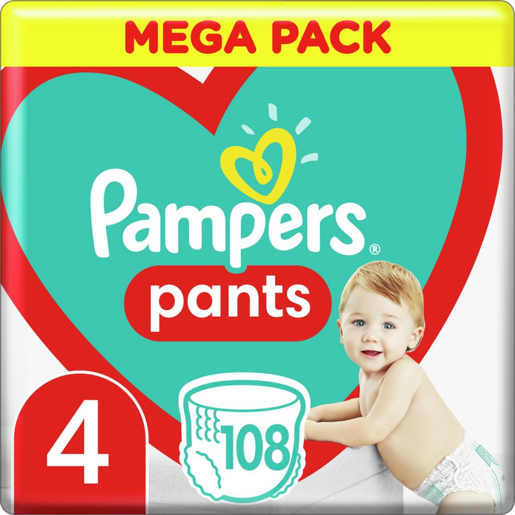 

Подгузник Pampers трусики Maxi Pants Размер 4 (9-15 кг) 108 шт. (8006540069448)