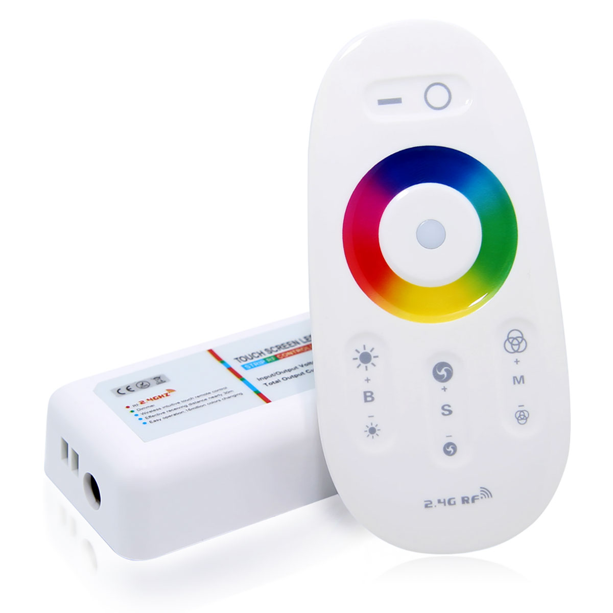 

RGB-контроллер Mi-Light RF радио с пультом, сенсорный (2,4 ГГц)