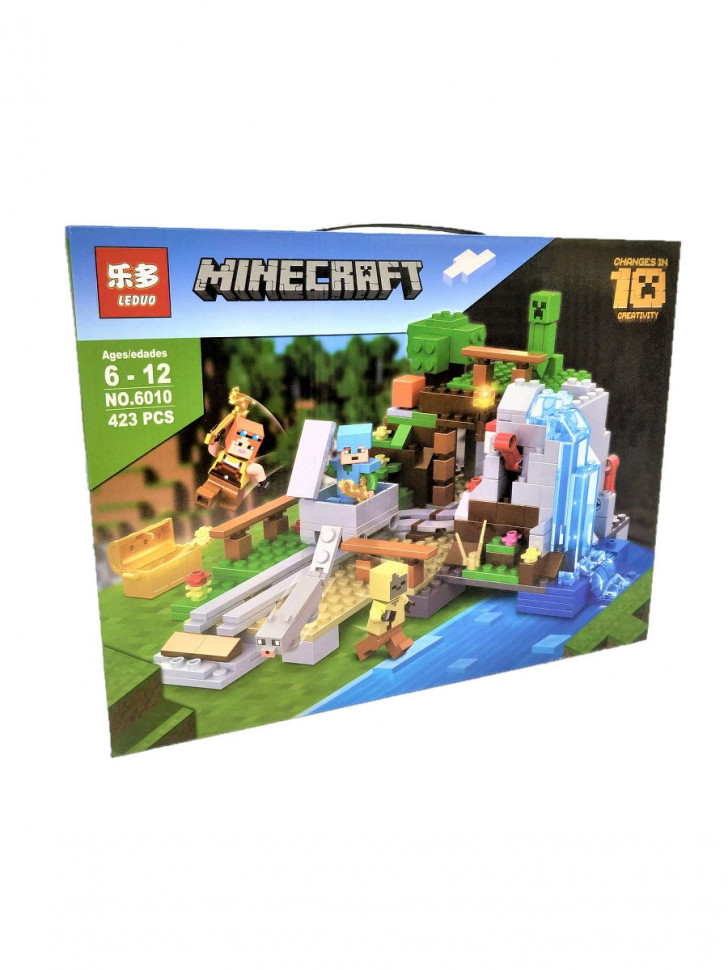 

Конструктор MINECRAFT 6010, 423 детали METR+