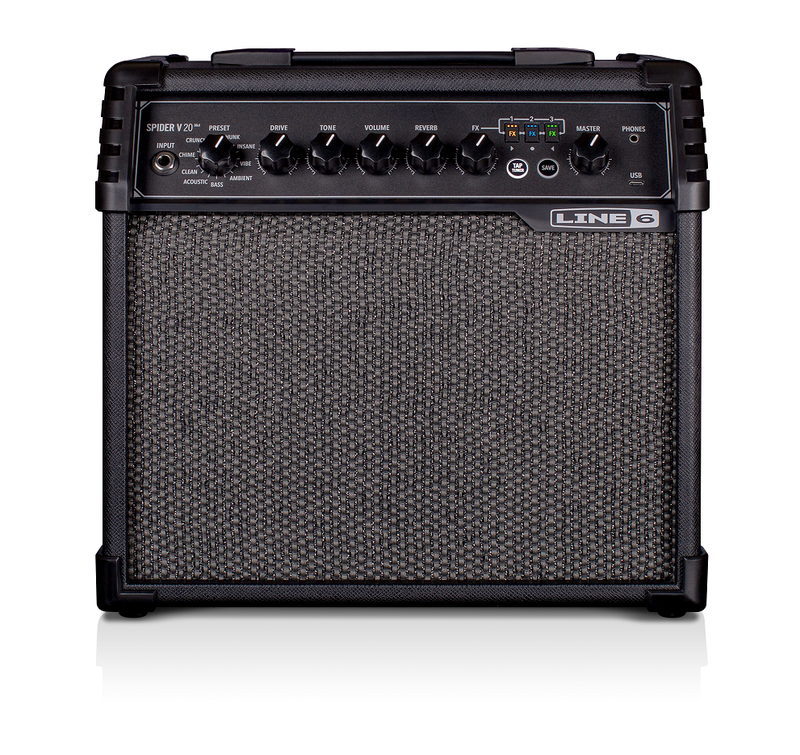 

Усилитель для электрогитары LINE6 SPIDER V 20 MKII 200700
