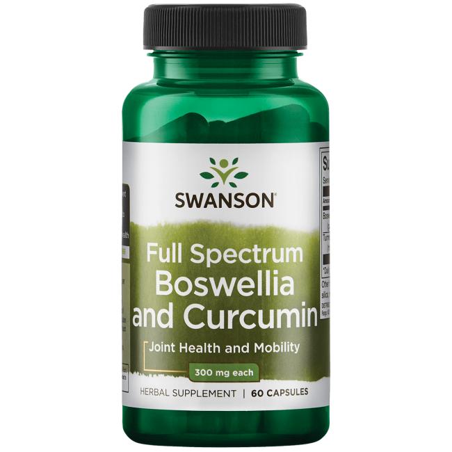 

Специальный продукт Swanson Boswellia and Curcumin 60 капсул (4384302549)