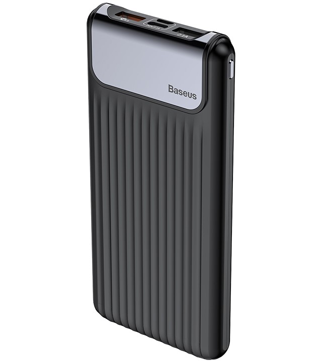 

УМБ Baseus Thin 10000mAh 3A с технологией QC3.0+PD Черный