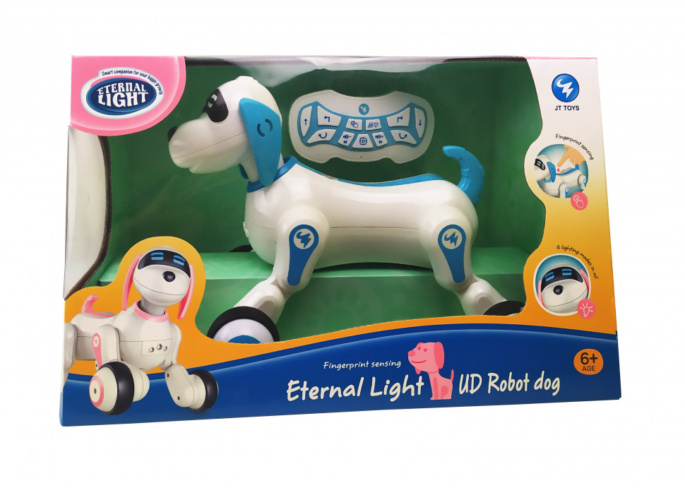 

Интерактивная собака на радиоуправлении JT397 с сенсором (Синий) JT TOYS