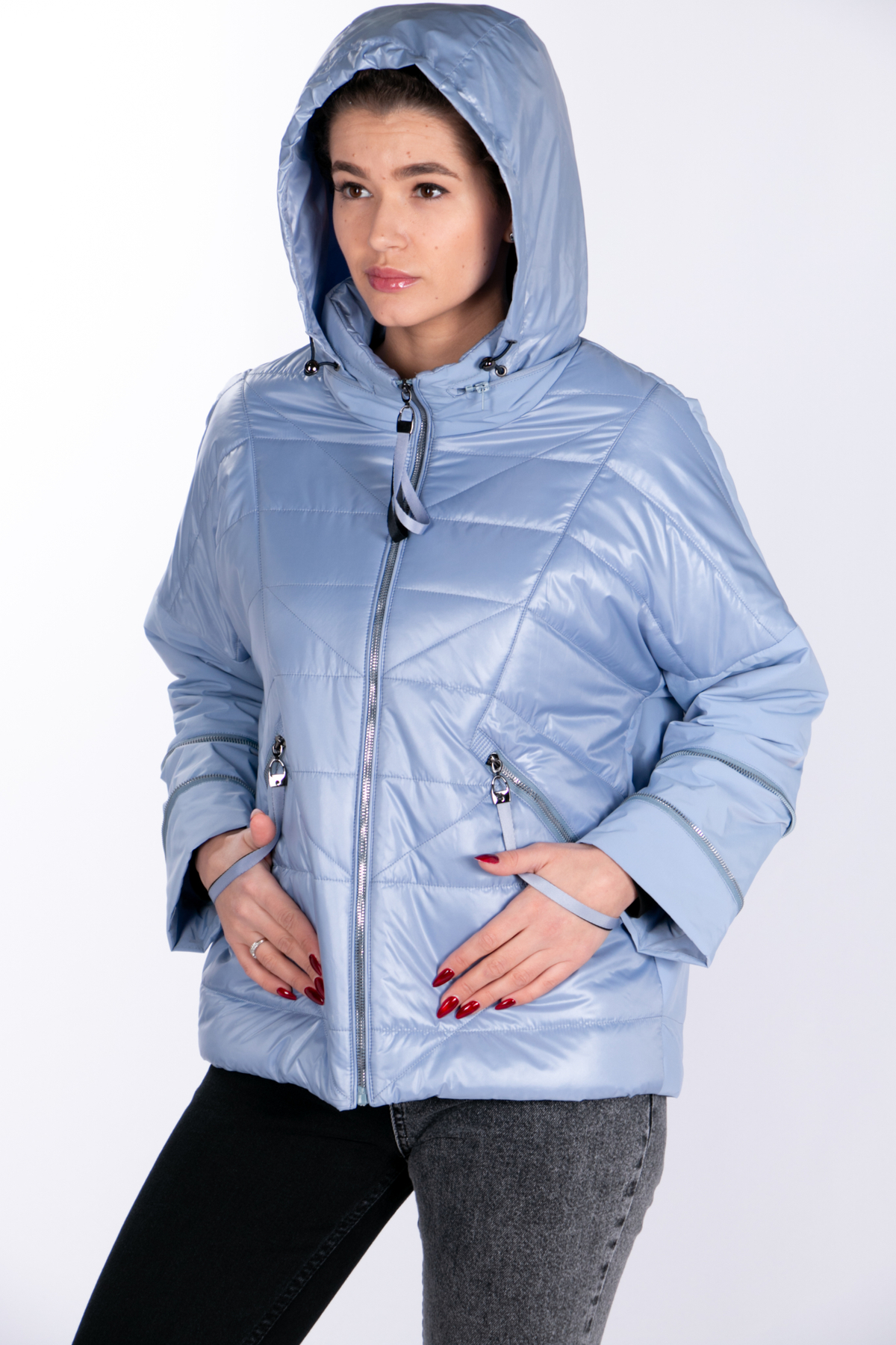 

Куртка Ommeitt 1505-T08 48 Блакитний