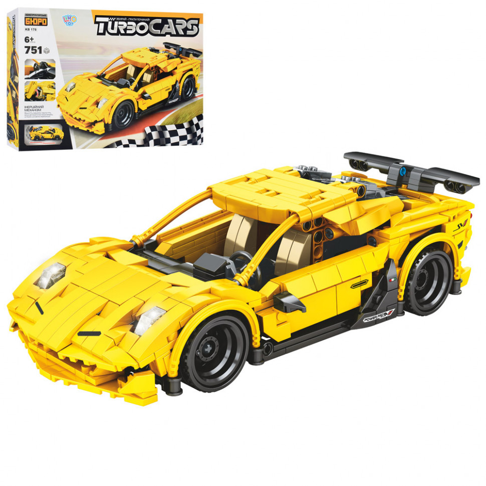 

Детский конструктор KB 178 машина, 751 деталь Limo Toy