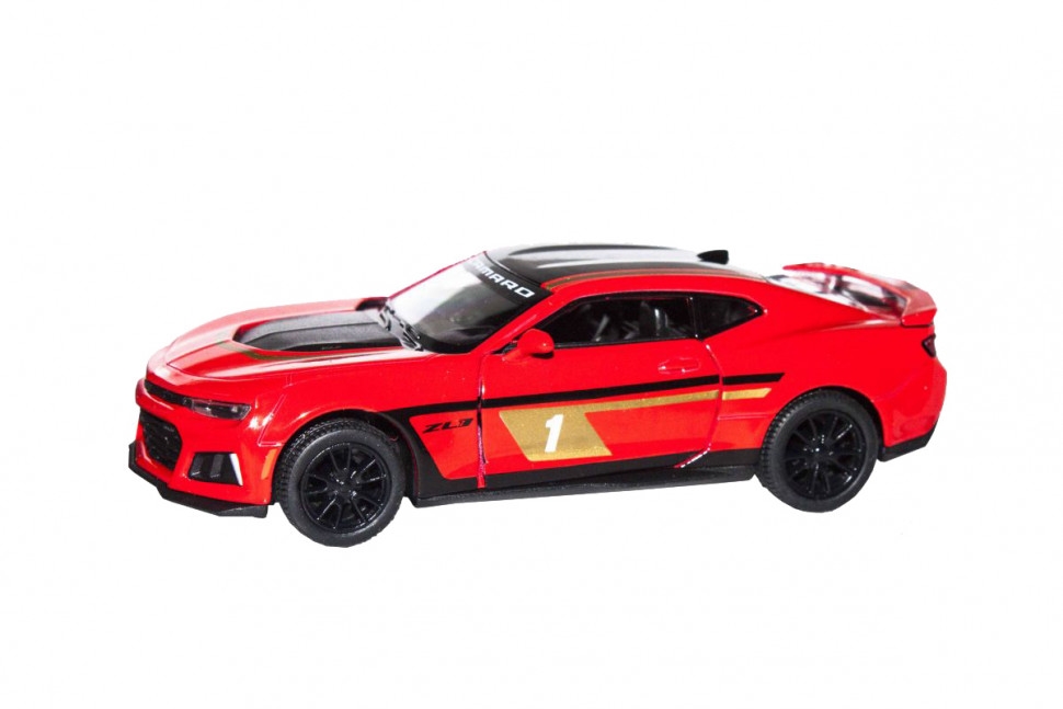 

Детская модель машинки Chevrolet Camaro ZL1 2017 Kinsmart KT5399FW инерционная, 1:38 (White)