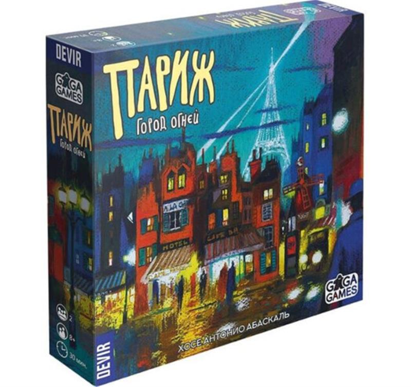 

Настольная игра GaGa Games Париж. Город огней (GG211)