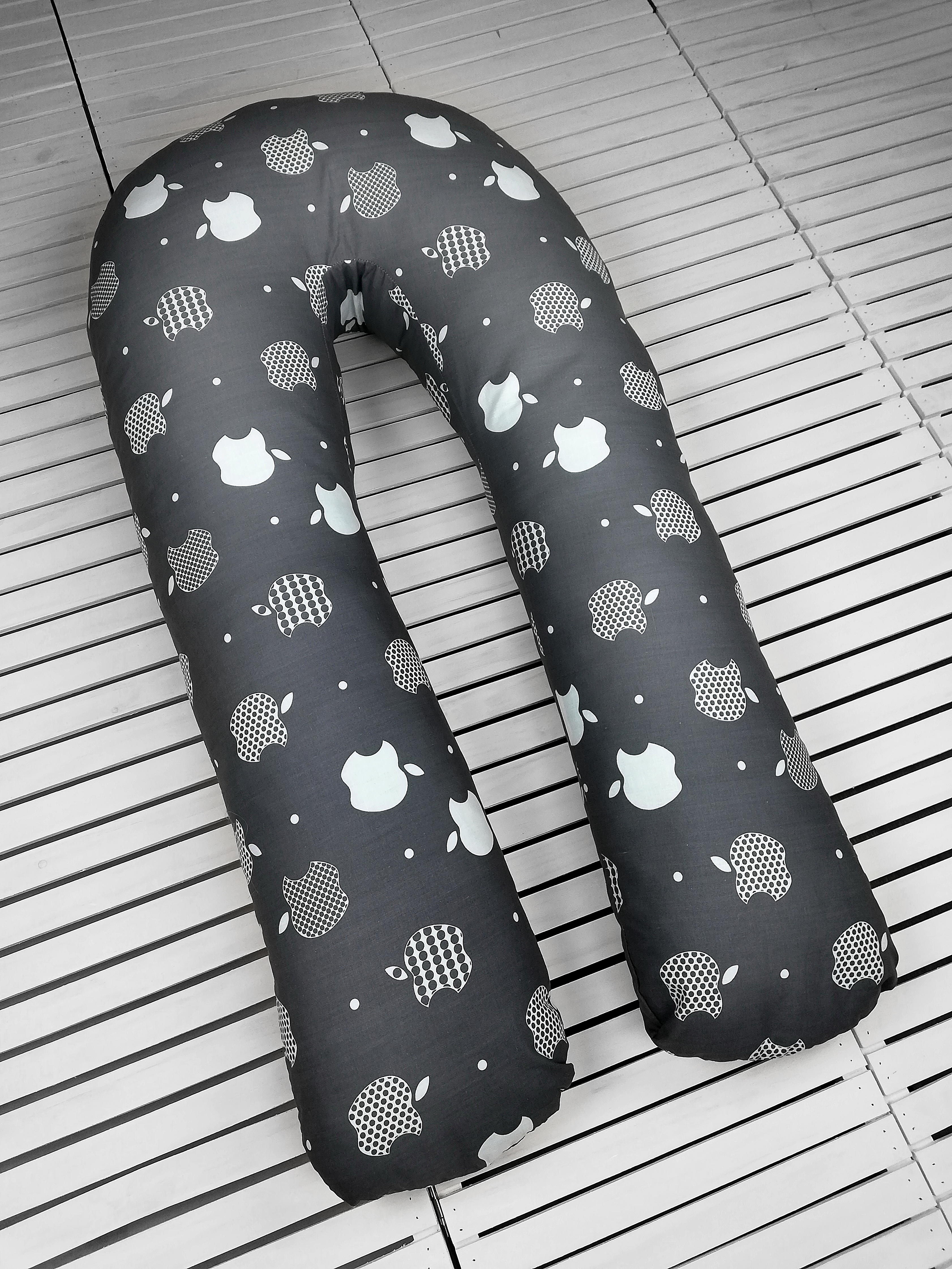 

Подушка для беременных с наволочкой Coolki Apple 100% Хлопок 4XL 200x75