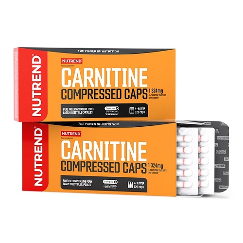 

Жироспалювачі Nutrend Carnitine Compressed caps, 120 капс.