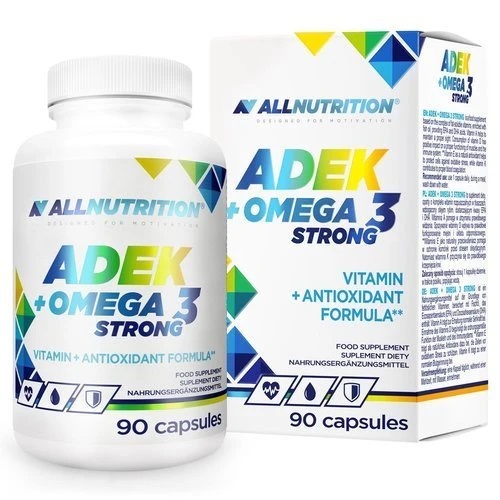 

Омега 3 All Nutrition ADEK + Omega 3 Stong, 90 капс.