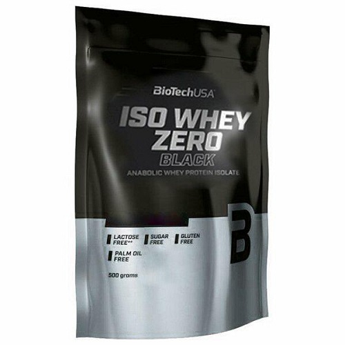 

Ізолят сироватки BiotechUSA Iso Whey Zero Black, 500g Полуниця
