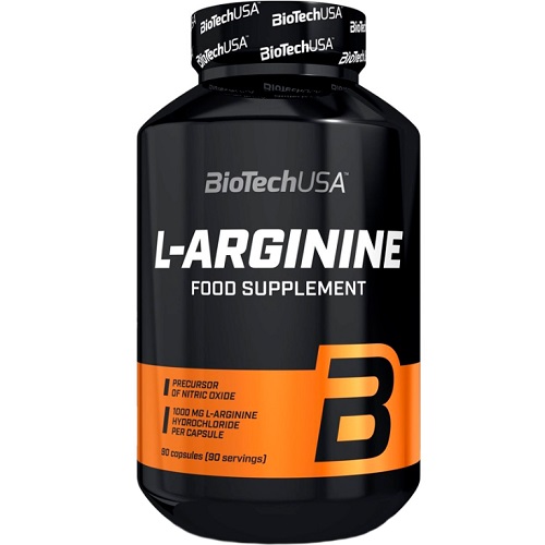 

Аргінін BiotechUSA L-Arginine, 90 капс.