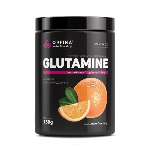 

Глютамін ORFINA Glutamine, 150 гр. Апельсин