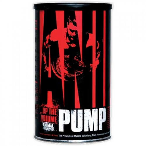 

Передтренувальні комплекси та енергетики Universal Animal Pump, 30 pak