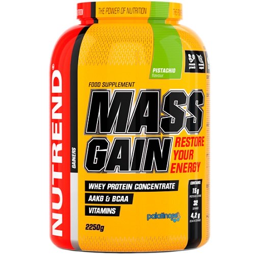 

Гейнери Nutrend Mass Gain, 2250 гр. Фісташка