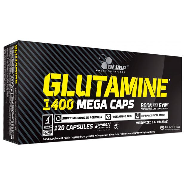 

Глютамін OLIMP L-Glutamine, 120 капс.