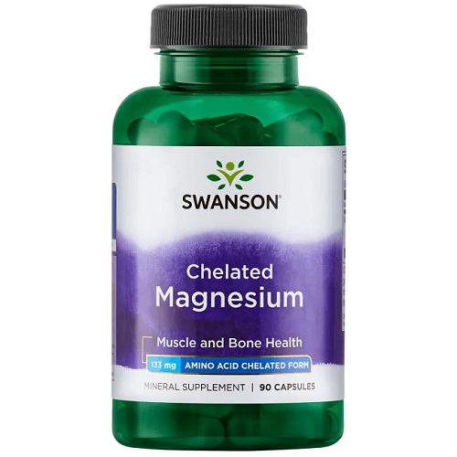

Магній Swanson Chelated Magnesium 133mg, 90 caps