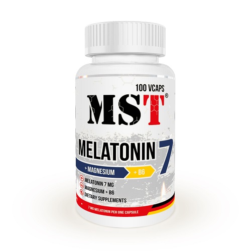 

Для сну MST Melatonin 7mg + MGB6, 100 таб.