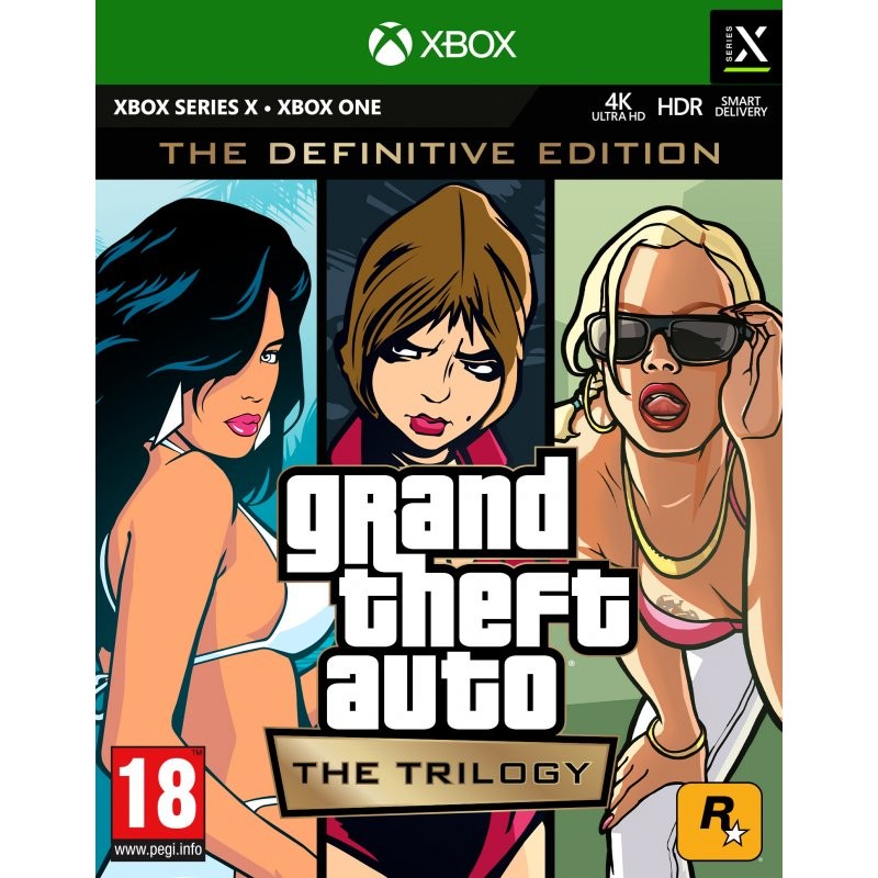 

Ключ активации Grand Theft Auto: The Trilogy — The Definitive Edition для Xbox One и Xbox Series X|S