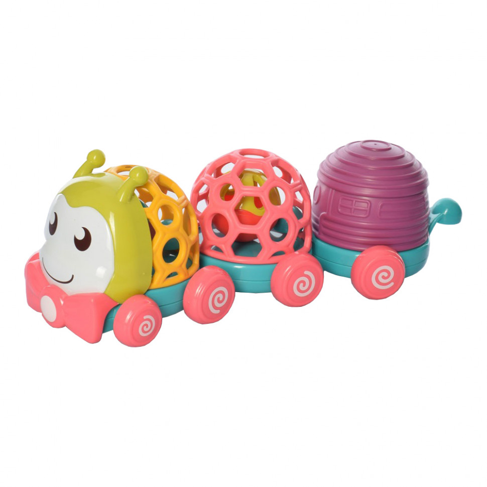 

Музыкальная игрушка Паравозик FS-35856 (Гусеница) METR+
