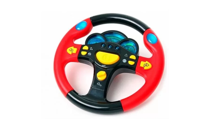 

Интерактивный руль 7044 УКР (Красный) Joy Toy