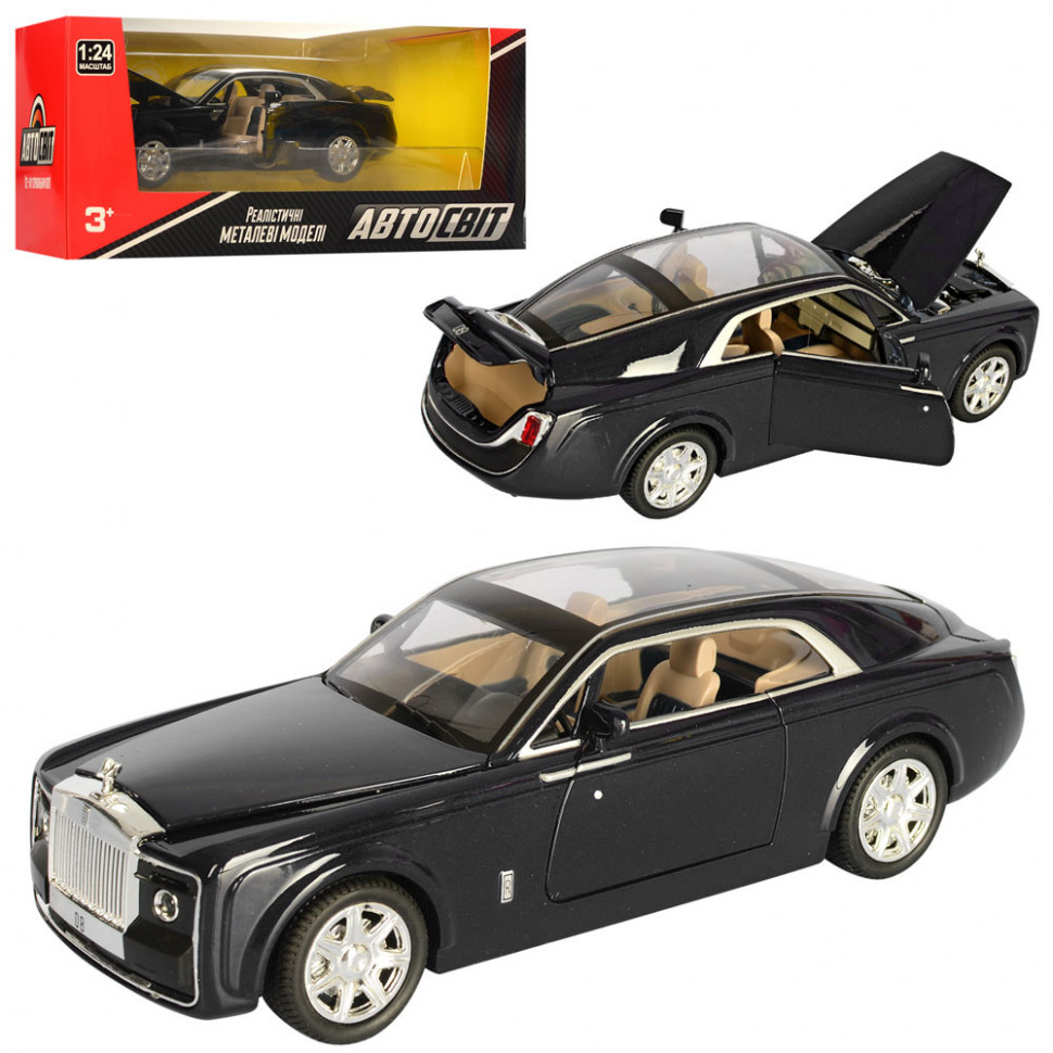 

Коллекционная игрушечная машинка Rolls Royce AS-2295 инерционная Автосвіт