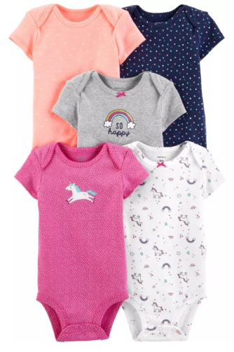 

Бодик на девочку короткий рукав Carters 3868 Carter's 24 мес Синий 37325